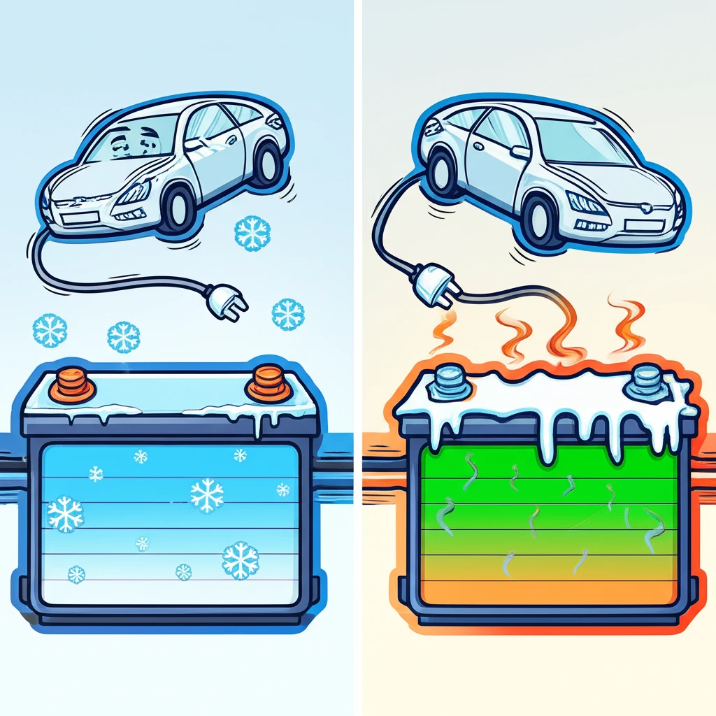 겨울철 전기차 배터리 수명 지키기 프..