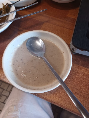 버섯스프