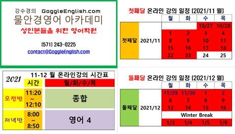 온라인 영어 강의