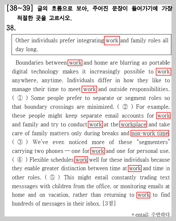 2023년 9월 고1 모의고사 38번 독해 지문