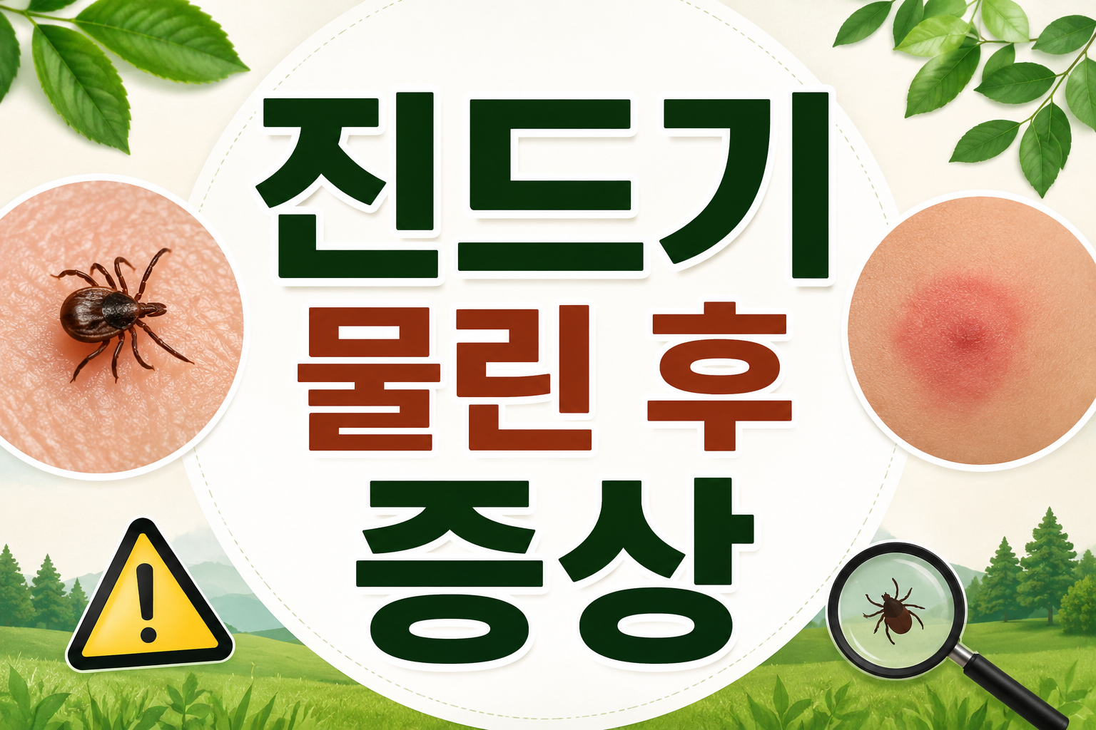 진드기 물린 후 증상