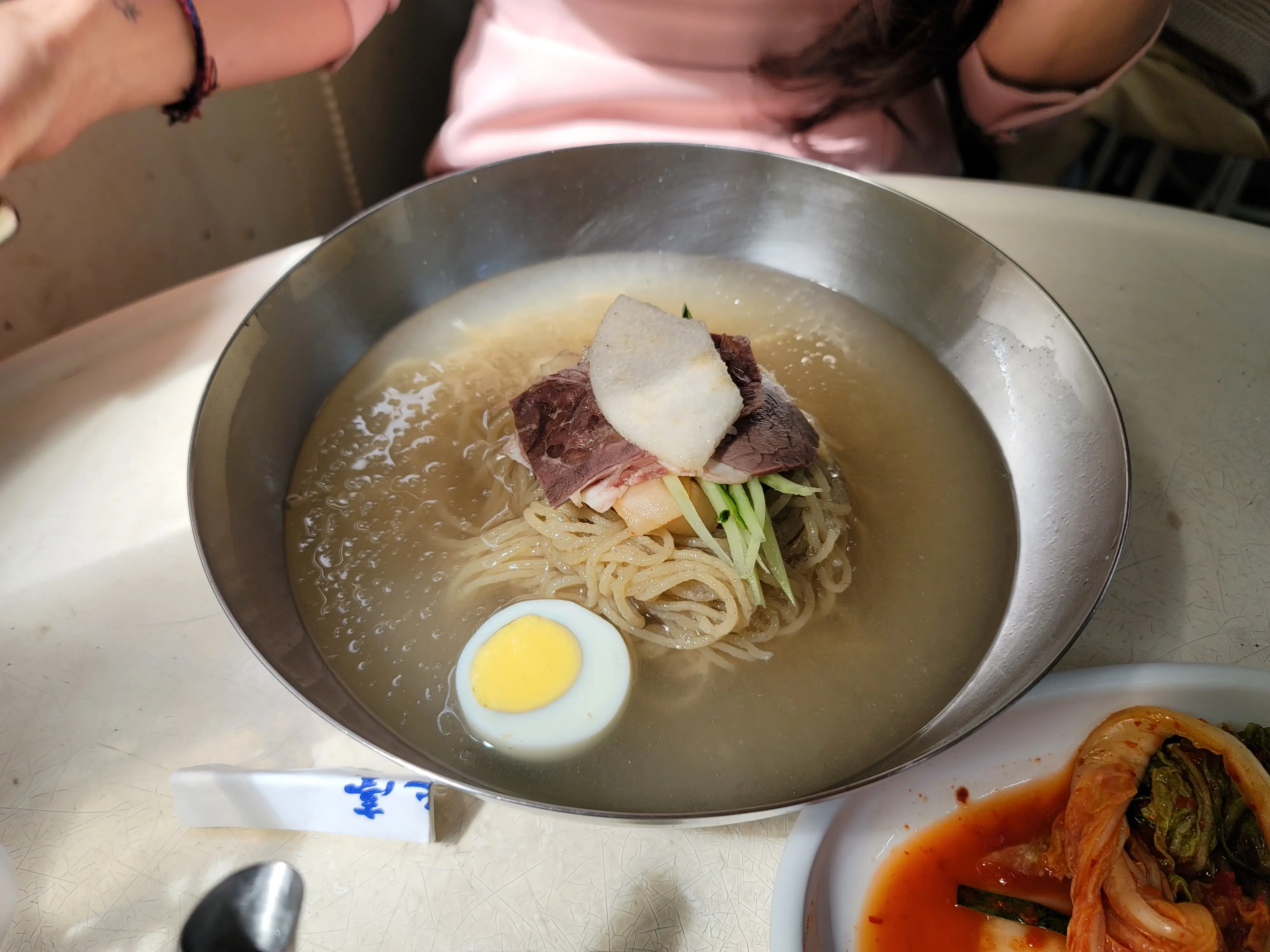 물냉면