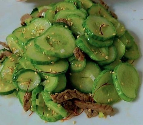 오이나물볶음 레시피