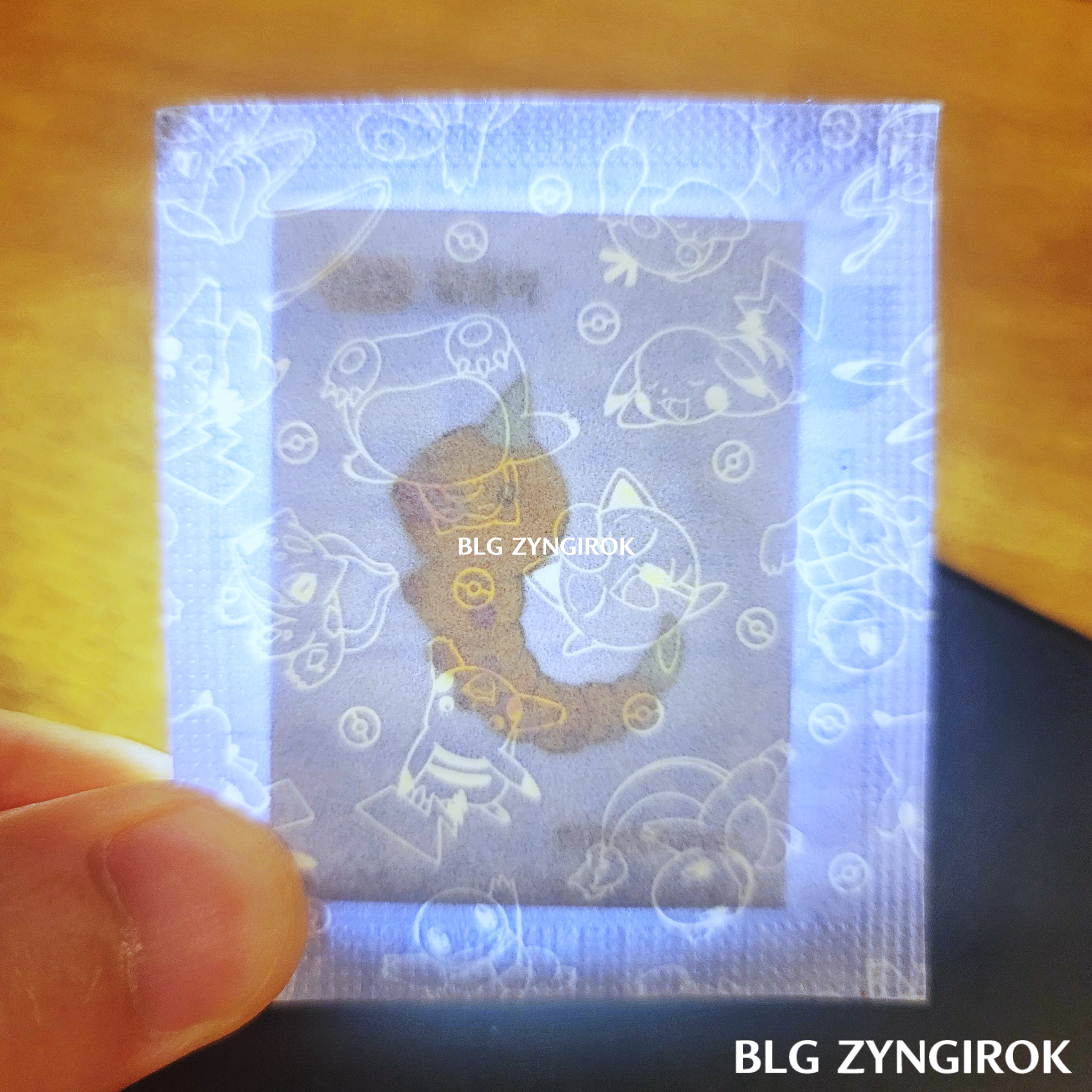 띠부띠뿌씰-뿔충이를-들고있다.