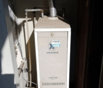 오래된 기름보일러 사진