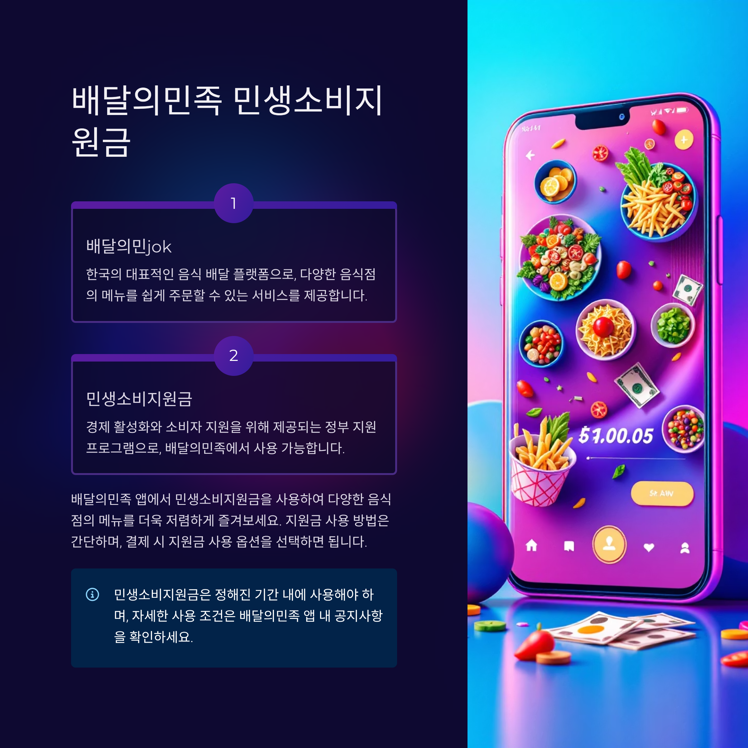 배달의민족 민생소비지원금