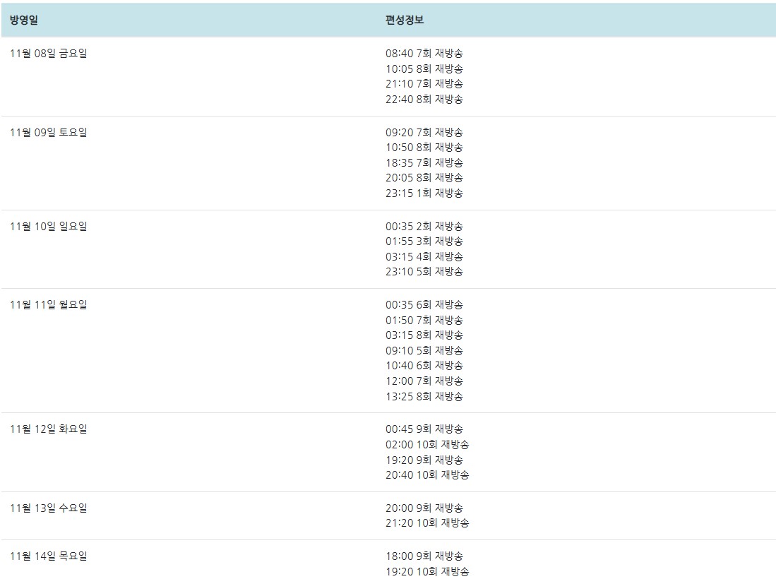 '정년이' 드라마 다시보기와 재방송 일정 정리