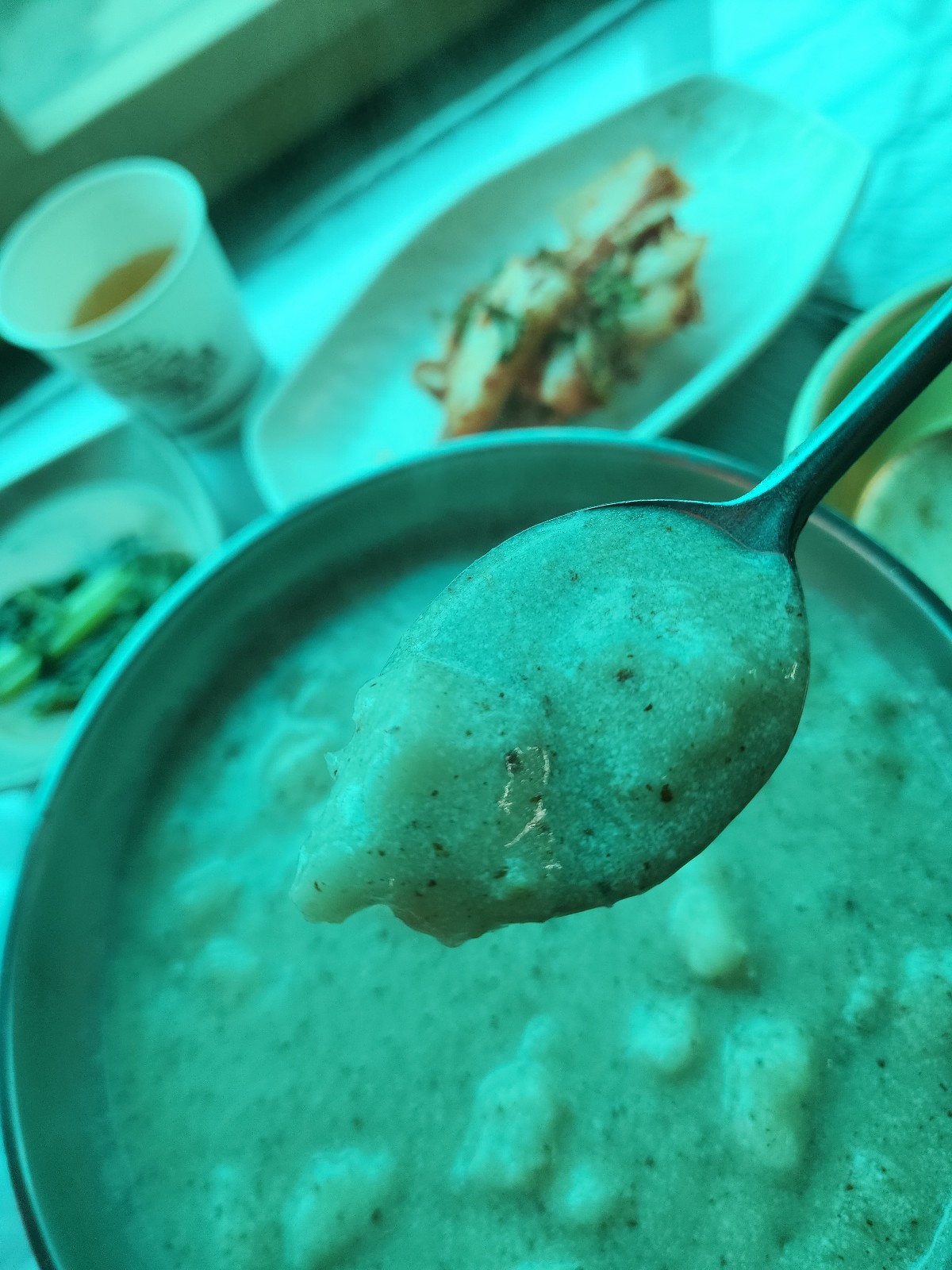 걸쭉한 들깨 옹심이