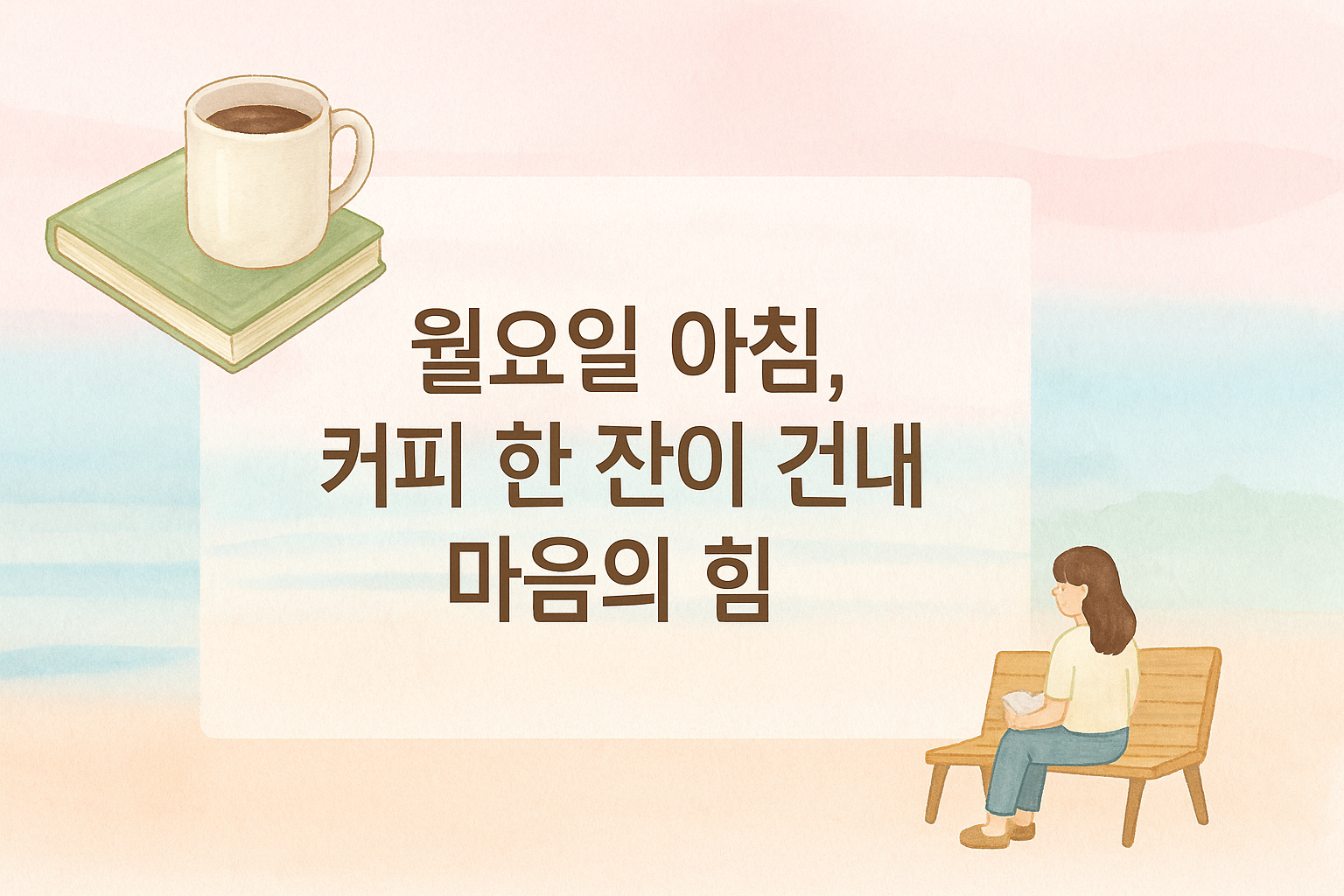 월요일 아침, 따뜻한 시작