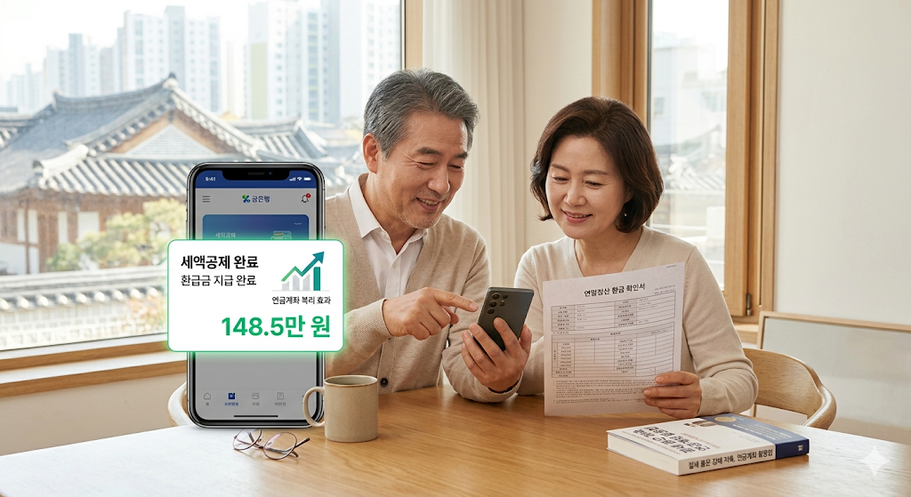 연금저축-세액공제환급
