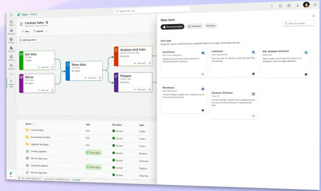 패브릭 데이터베이스