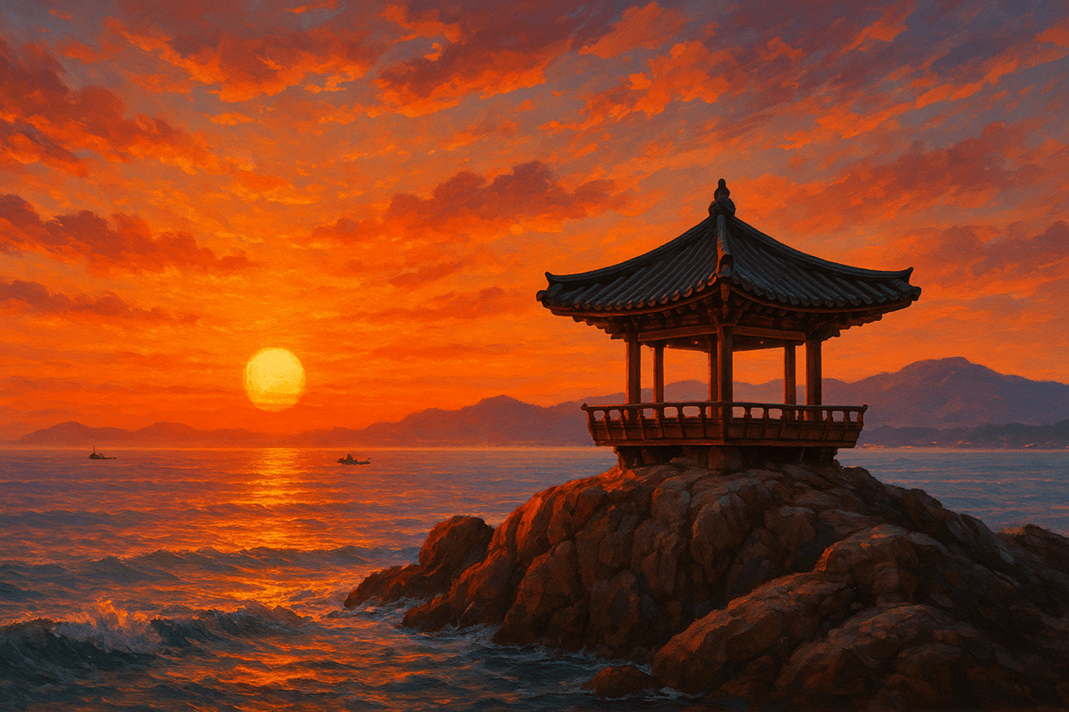 속초 영금정 일출 포토투어