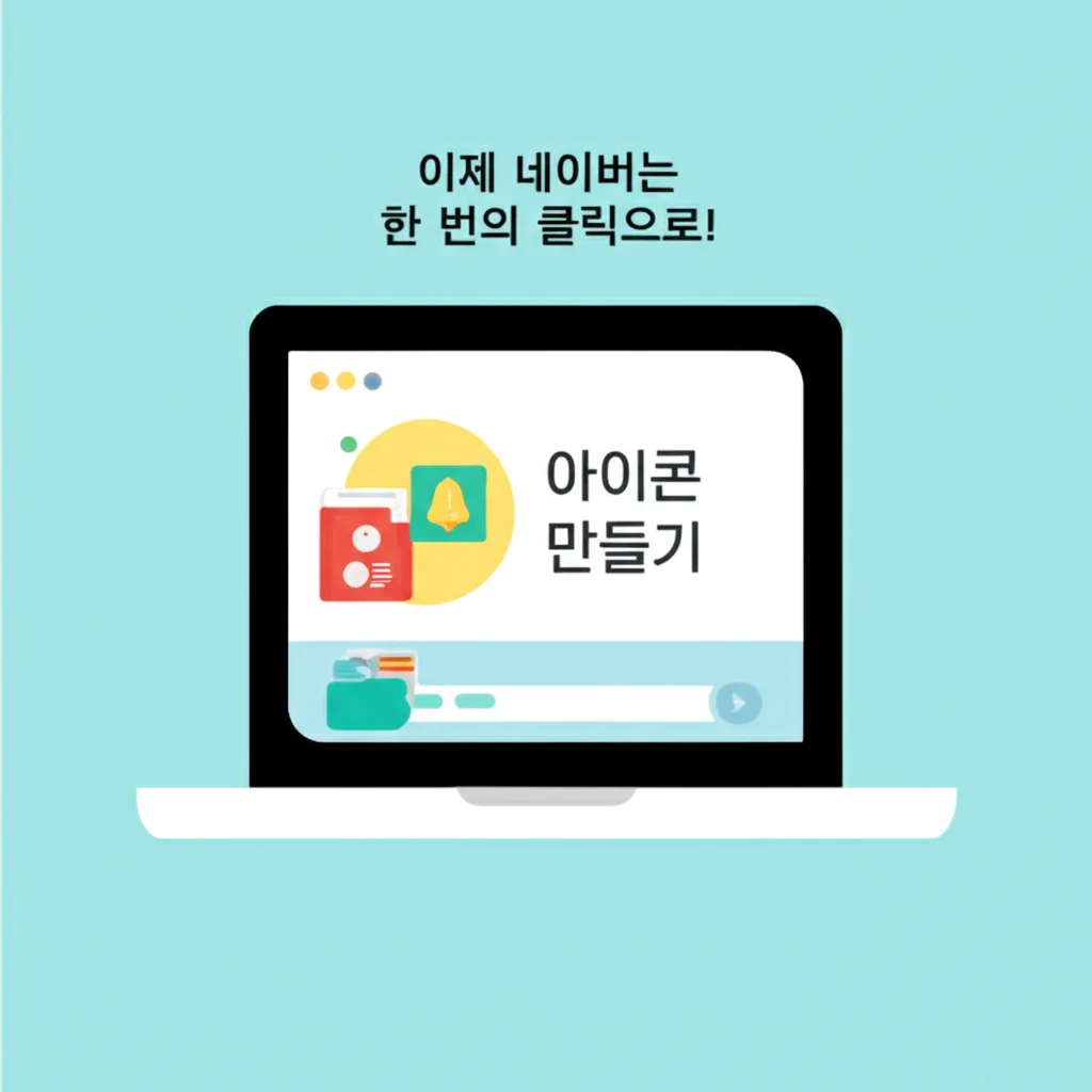 네이버바탕화면아이콘만들기_conclusion