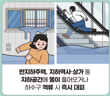 장마철 호우대비 행동요령