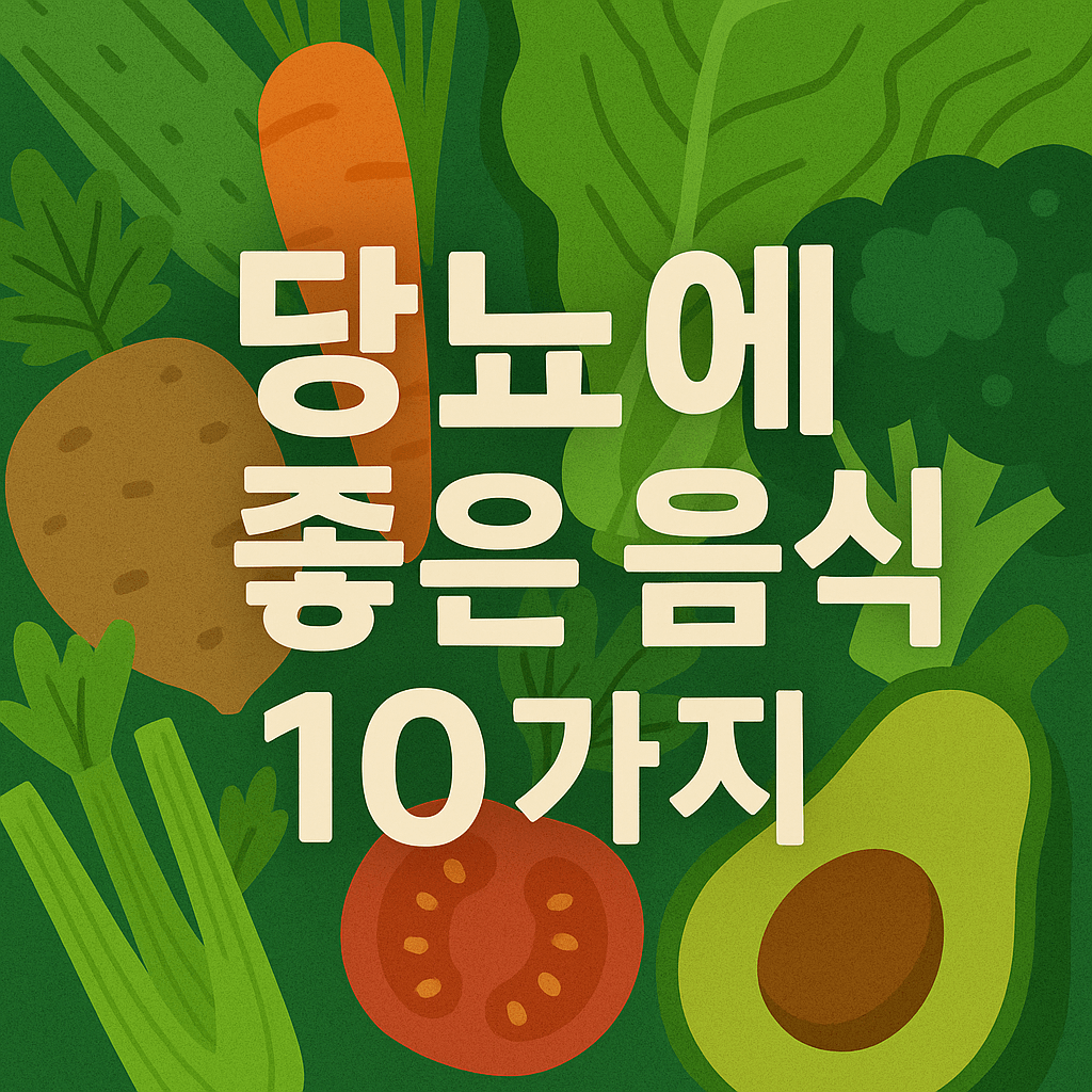 당뇨병에 좋은 음식 10가지 혈당 조절에 효과적인 식단 비밀