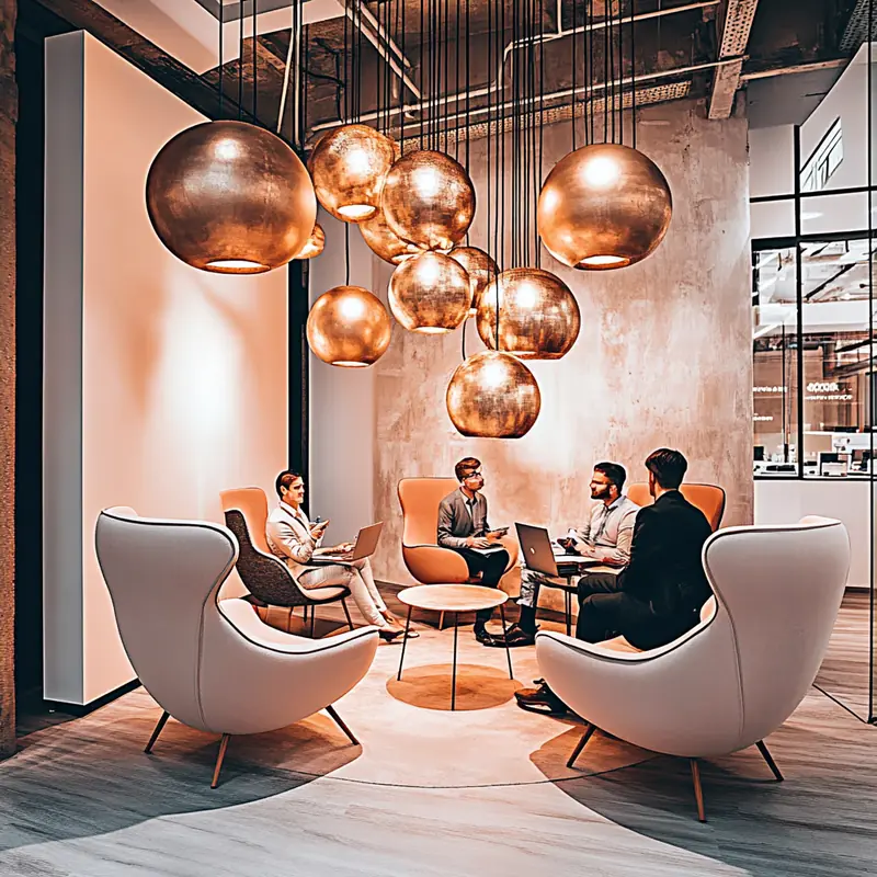 투자자들이 외환 시장의 최신 동향을 논의하며 협력과 전략적 판단을 보여줍니다. 공동의 목표와 혁신적인 사업 계획이 느껴집니다.