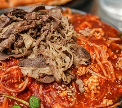 한우곱창튀김아귀찜