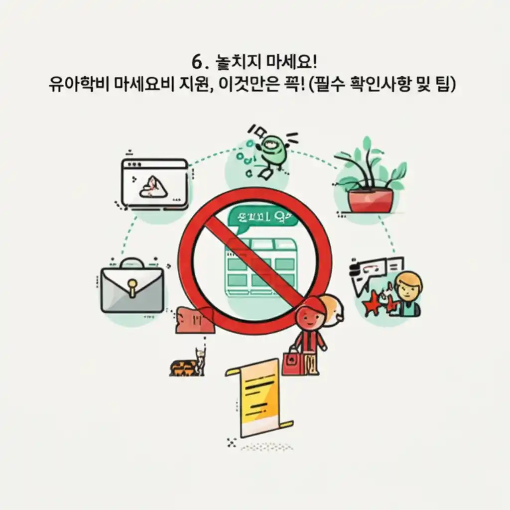 유치원 어린이집 유아학비 지원 필수 확인사항을 신중하게 살펴보는 부모