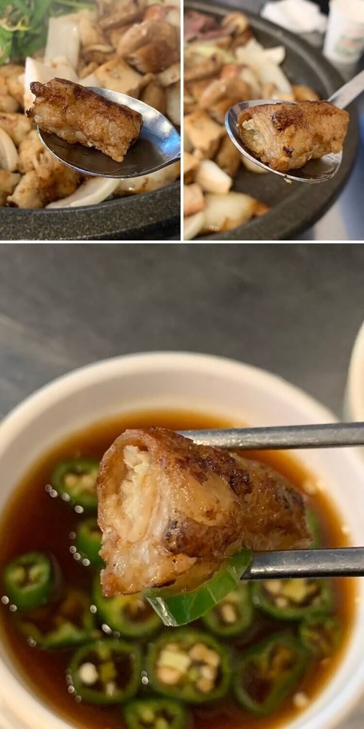 곱이 꽉차있는 곱창