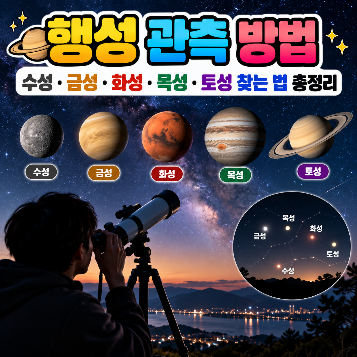 행성 관측 방법