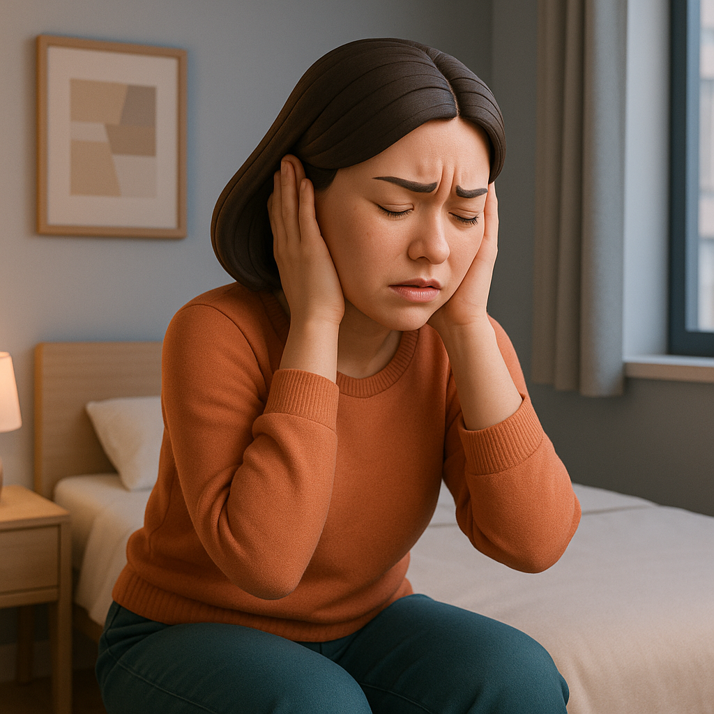 명 치료 0귀에서 소리 나는 증상 관련 사진