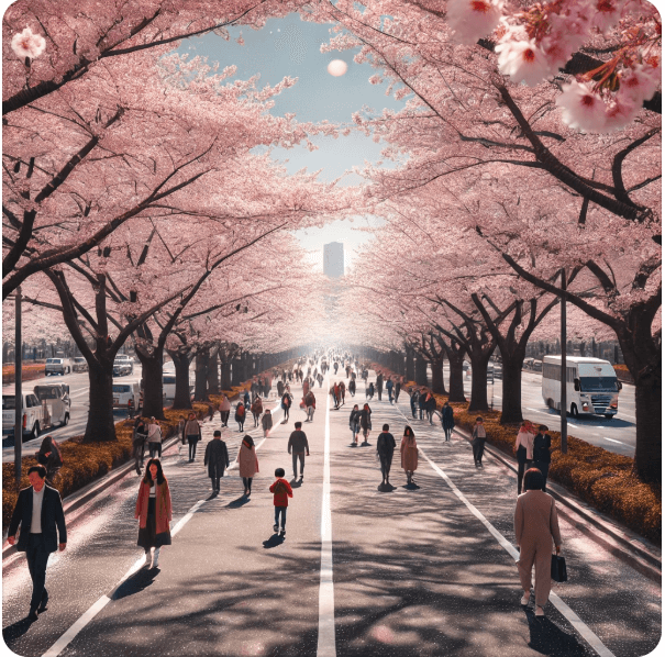 2025 벚꽃 개화시기 봄여행 1