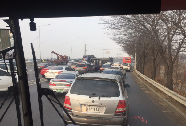 자유로-정체상황