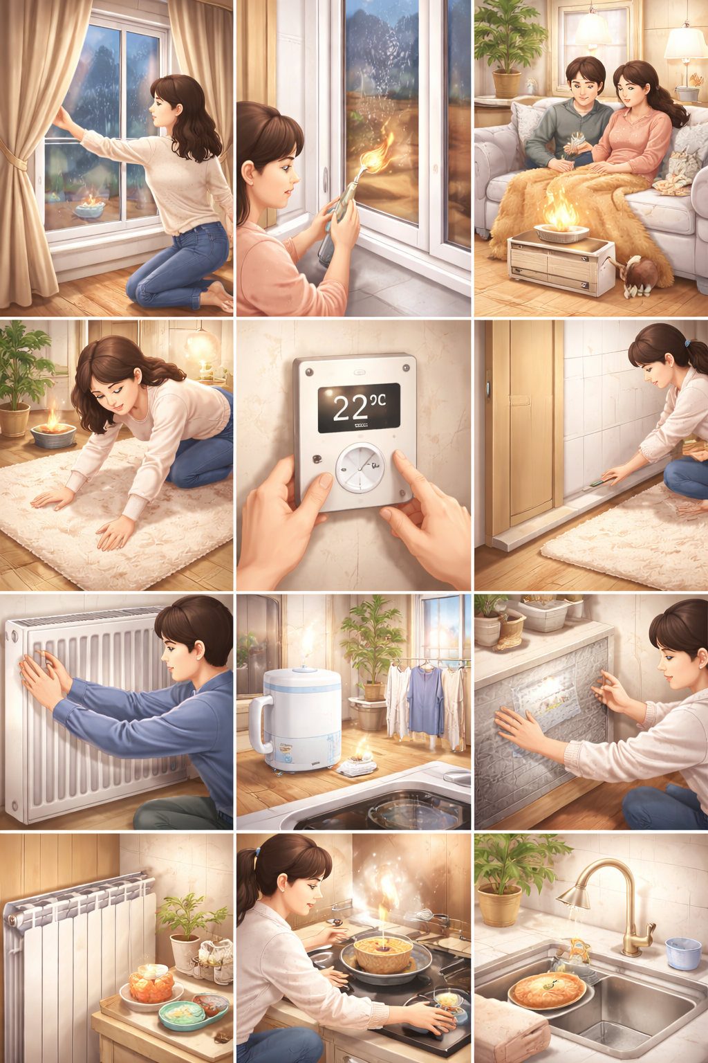 겨울철 난방비 절약 생활 팁 관련 사진