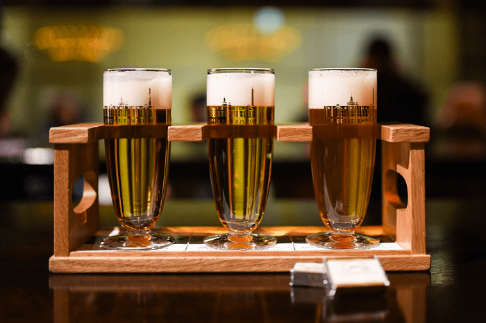 삿포로 맥주 박물관 3종 샘플링