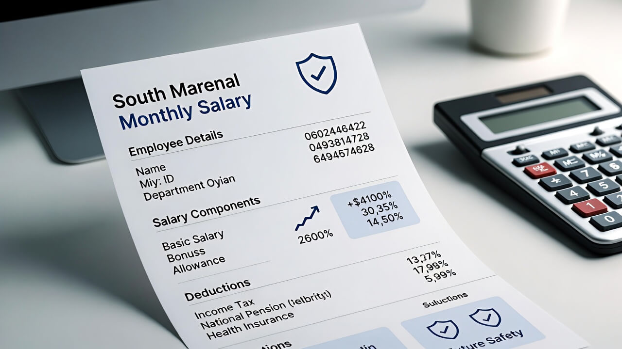 계산기+ MONTHY Salary bill