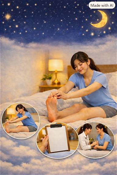 밤잠을 깨우는 종아리 쥐, 간단한 예방법