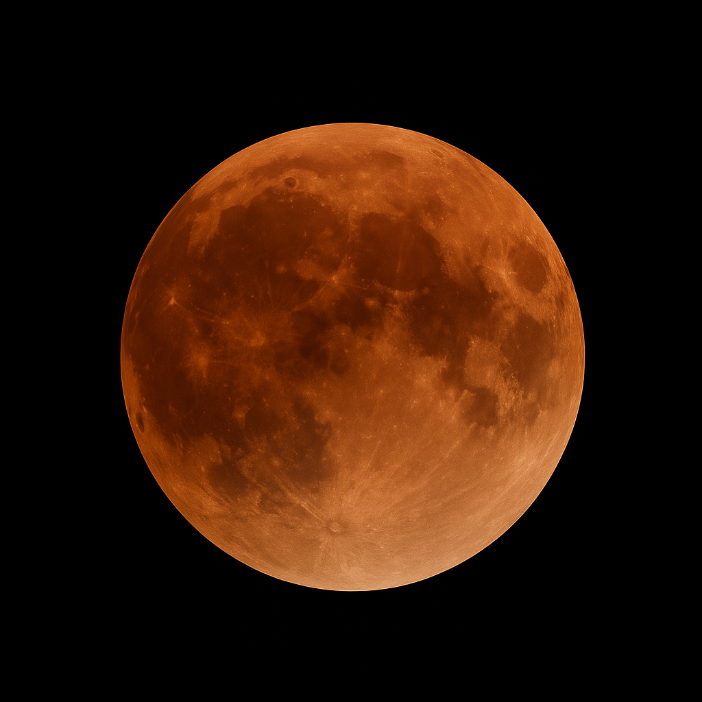 월식의 그림자는 왜 붉게 보일까?