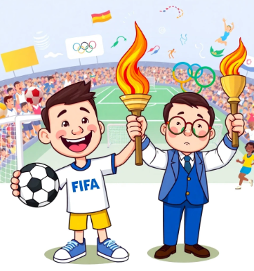 FIFA와 IOC의 비교