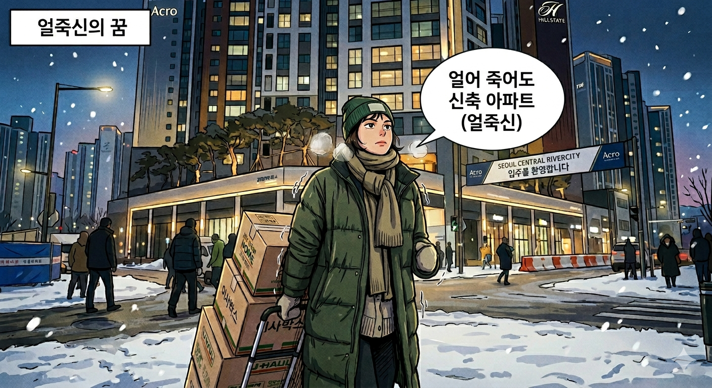 구축은 싫어요, 얼어 죽어도 신축 아파트!