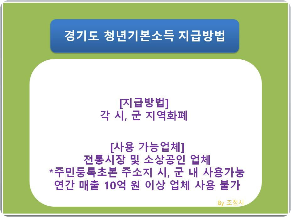 청년기본소득-지급방법