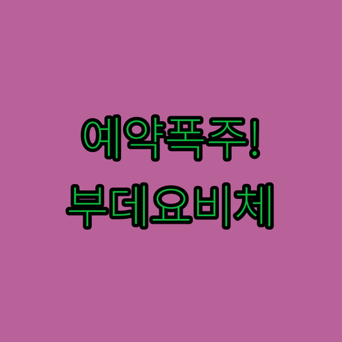 유럽 여행객들이 줄 서서 예약하는 체..