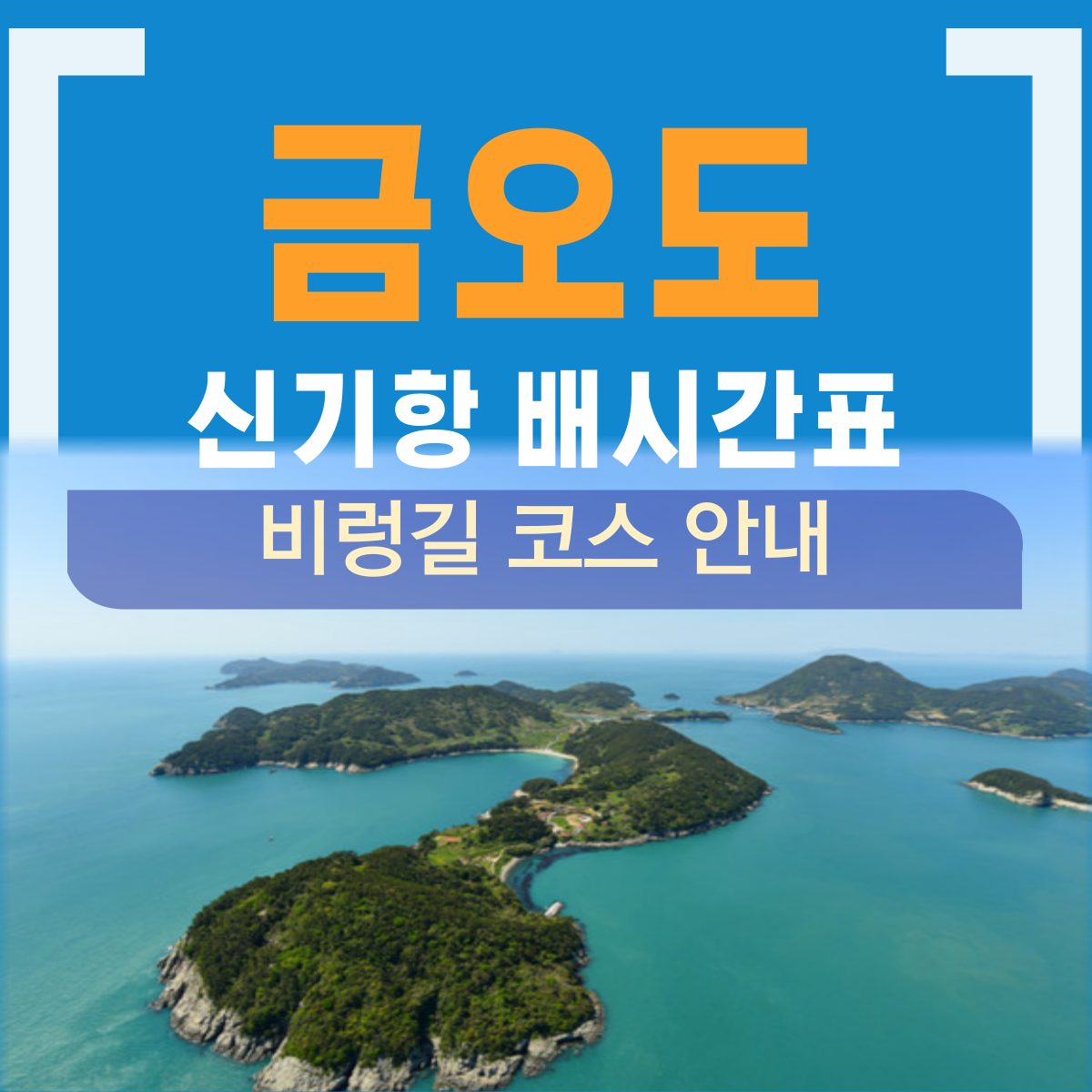 신기항 금오도 배시간표