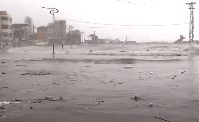 과거 태풍 영향