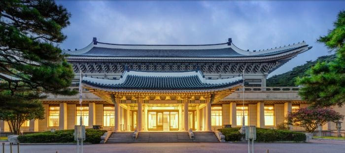 청와대 외관이미지