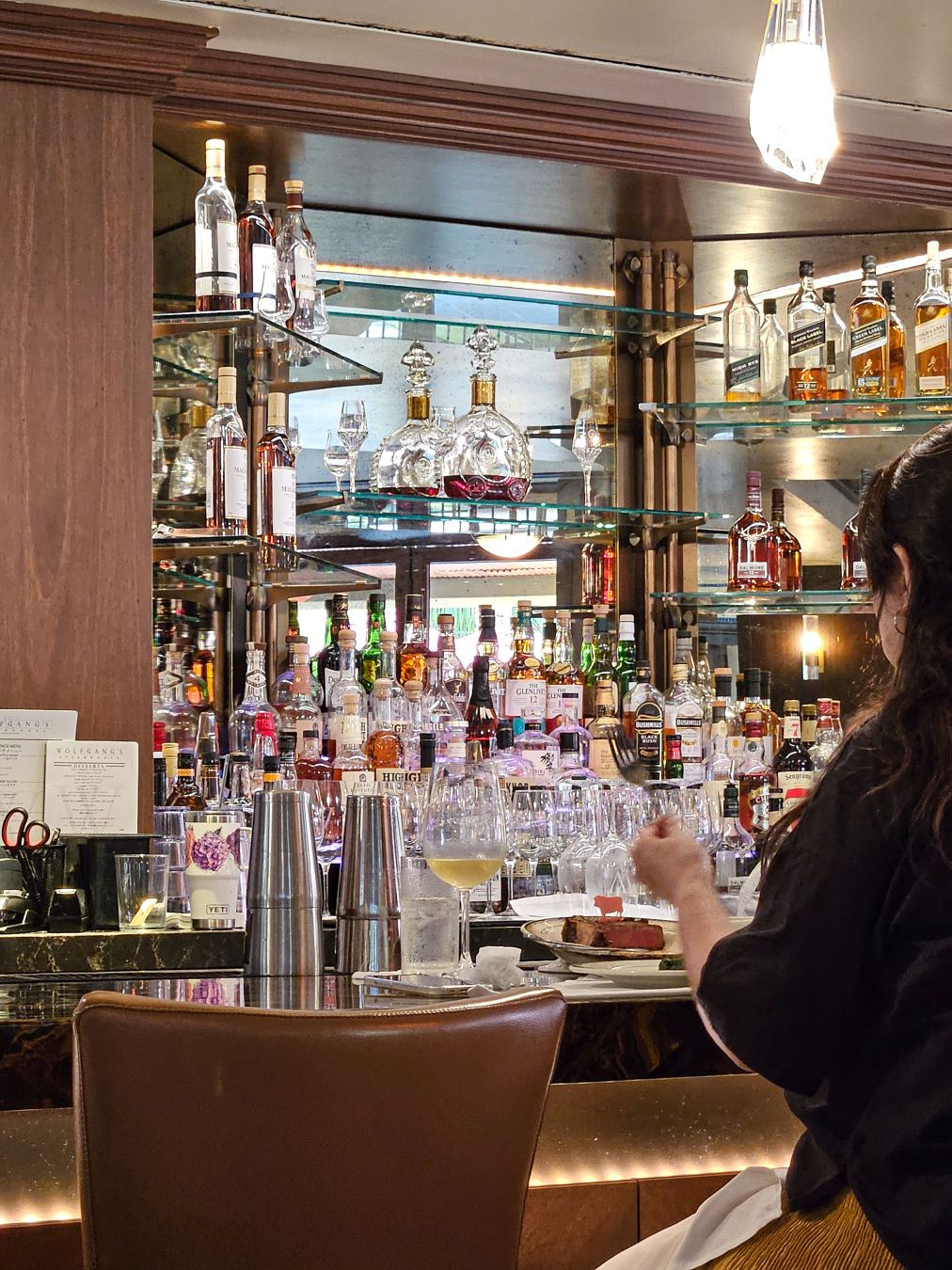 울프강 스테이크 하우스 분위기