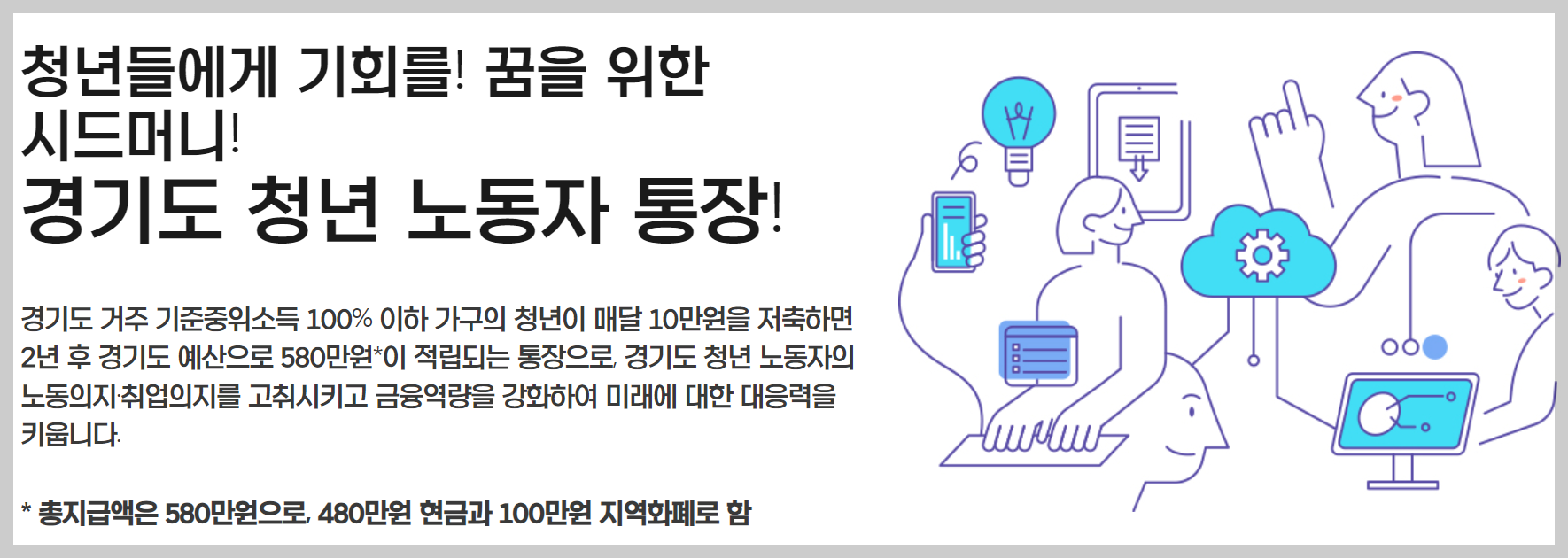 경기도 청년 노동자 통장