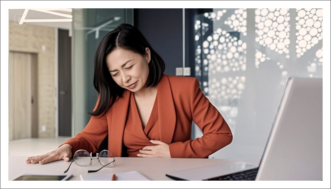 가슴답답함-위산역류-위염-담석-증상