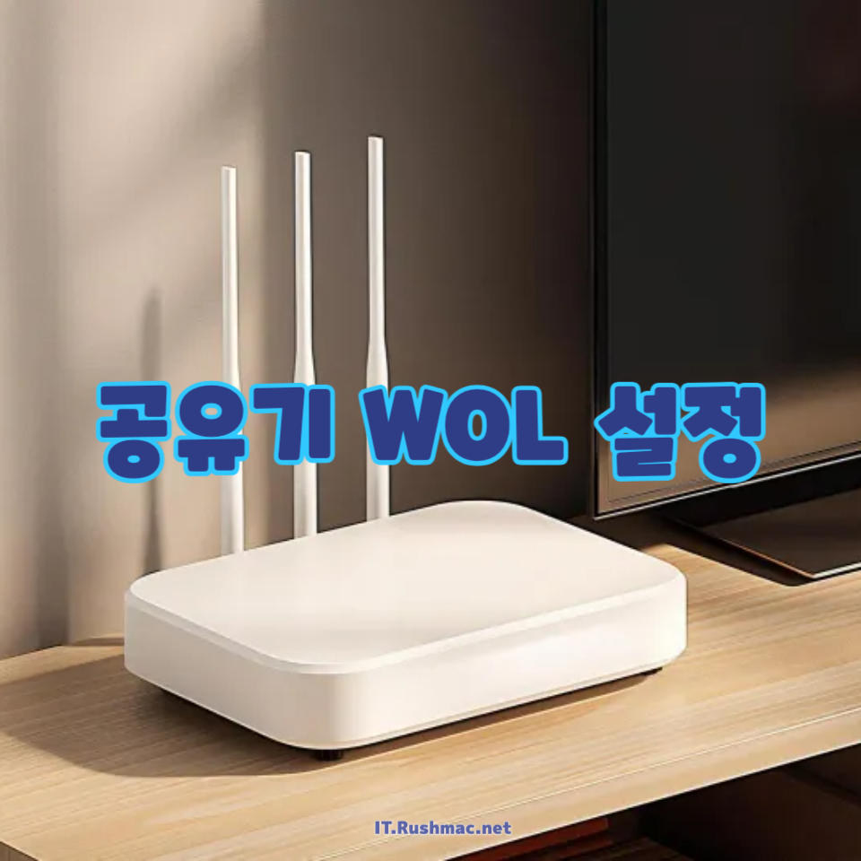 공유기 WOL 설정