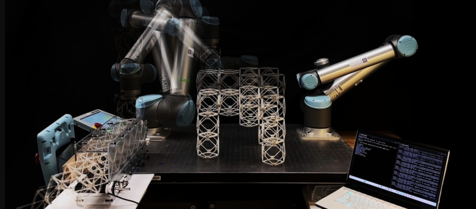 The speech-to-reality system combines 3D generative AI and robotic assembly to create objects on demand.
