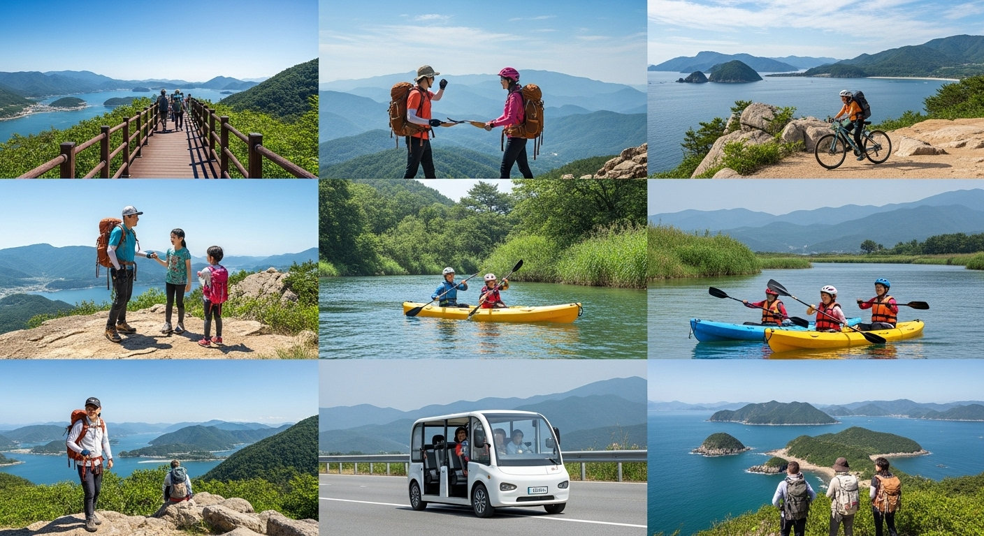 한국의 자연유산(산, 강, 해안)과 친환경 관광 트렌드