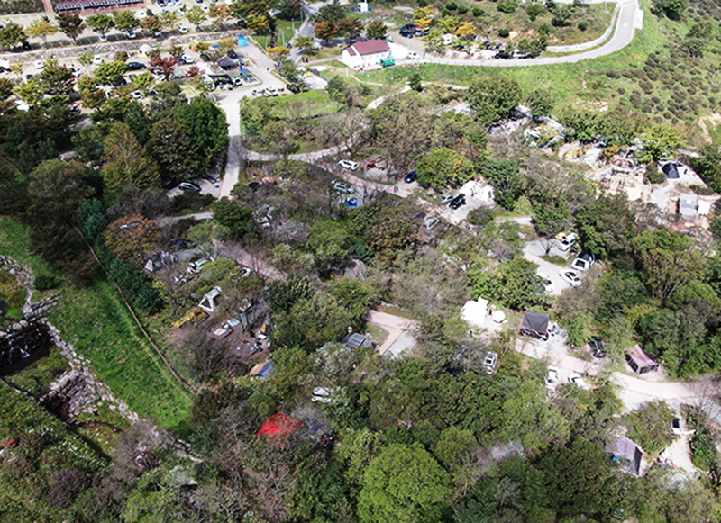 황매산 군립공원 - 오토캠핑장 