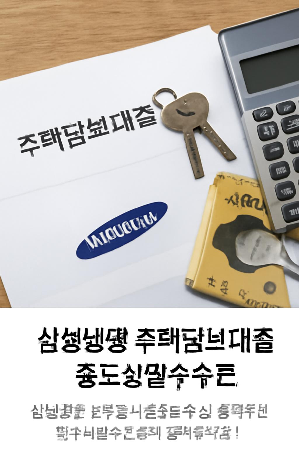 삼성생명 주택담보대출 중도상환수수료