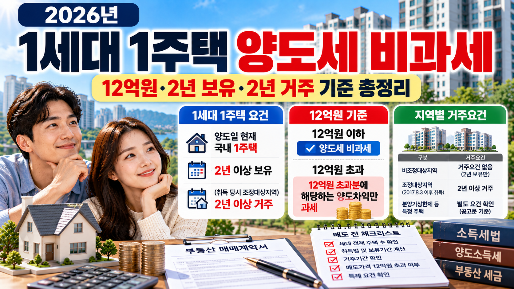 1세대 1주택 양도세 비과세