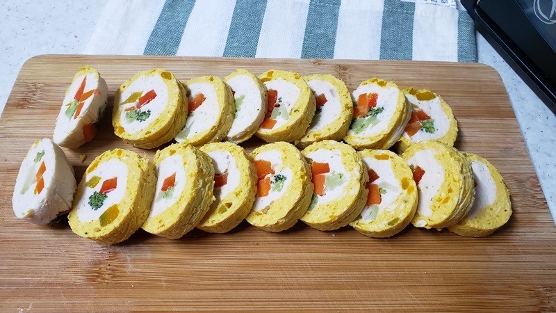 완성된 강아지 김밥2