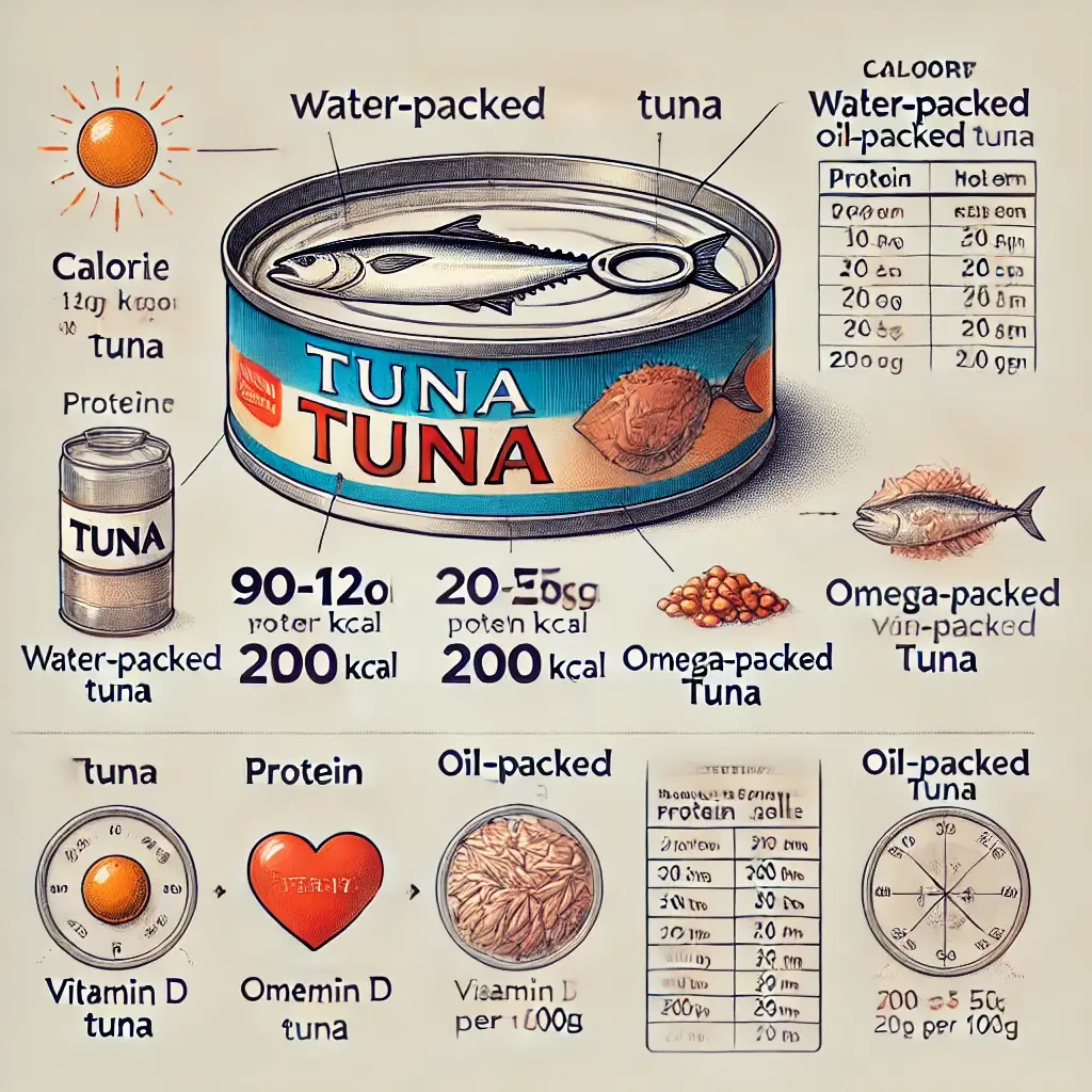참치캔 영양 성분 및 효능
